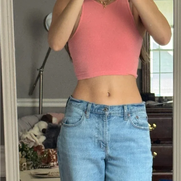 Women's Pink Sleeveless Top - Picture 1 of 2